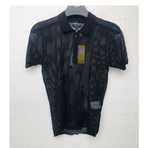 Emporio Armani/安普里奧阿瑪尼 黑色男士短袖T恤 N1C06M N136M 999