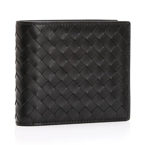 Bottega Veneta/葆蝶家 男士牛皮革錢(qián)包短錢(qián)夾 113993V4651