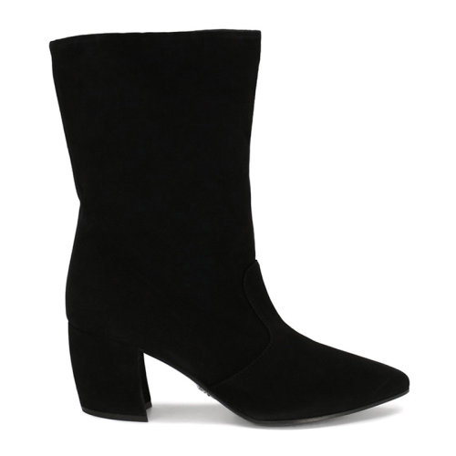 PRADA/普拉達(dá) 女士黑色高跟短靴女鞋 1U878I-038-F0002-065