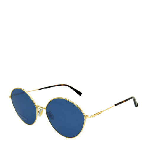 MaxMara/麥絲瑪拉 時(shí)尚 復(fù)古 貓眼 蝶形 合金 輕架 全框 女士 太陽(yáng)鏡 金色鏡框 墨鏡 眼鏡 MMCLASSY IX 58mm