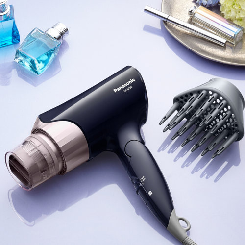 Panasonic/松下 家用大功率電吹風(fēng)機負(fù)離子多效護發(fā)大風(fēng)量可折疊吹風(fēng)筒 EH-WNE6