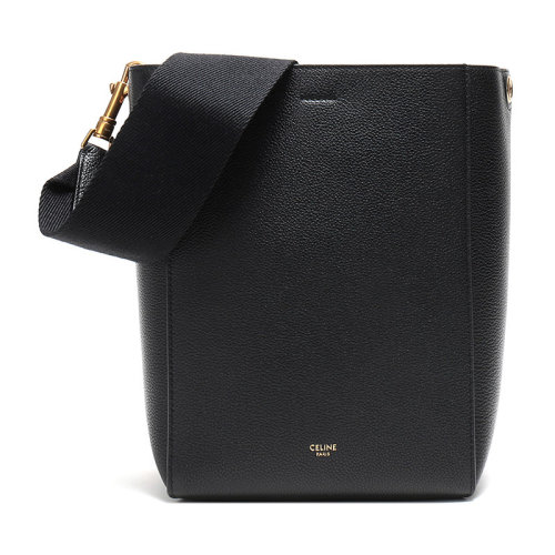 CELINE/賽琳 女士牛皮SANGLEBUCKET小號(hào)手提單肩包水桶包 189303AH4