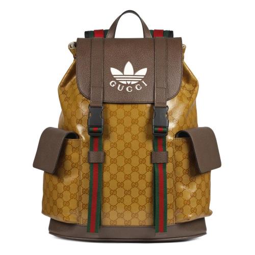  GUCCI古馳 22年秋冬 男士 adidas x Gucci聯(lián)名系列背包 495563 UVSHT 7269