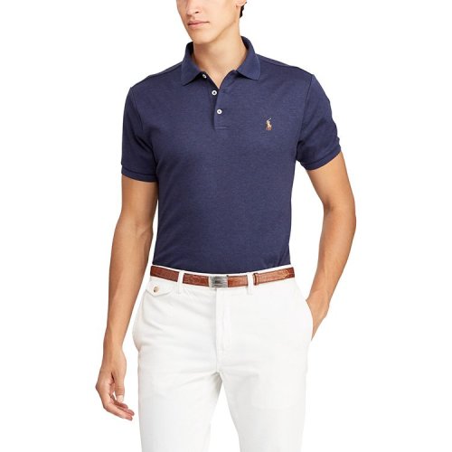 Polo Ralph Lauren/拉夫勞倫馬球  Classic常規(guī)版 經(jīng)典剪裁 柔軟棉質(zhì) 時尚休閑男士短袖POLO衫401482-1