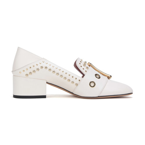 BALLY/巴利 女士皮質(zhì)中跟單鞋 JANELLE 40 SUZY