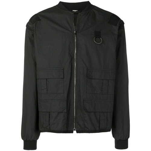 GUCCI/古馳  男裝男士黑色棉質(zhì)時(shí)尚簡約經(jīng)典雙G拉鏈夾克外套   544656 XDAEV 1868  GMH0012CD