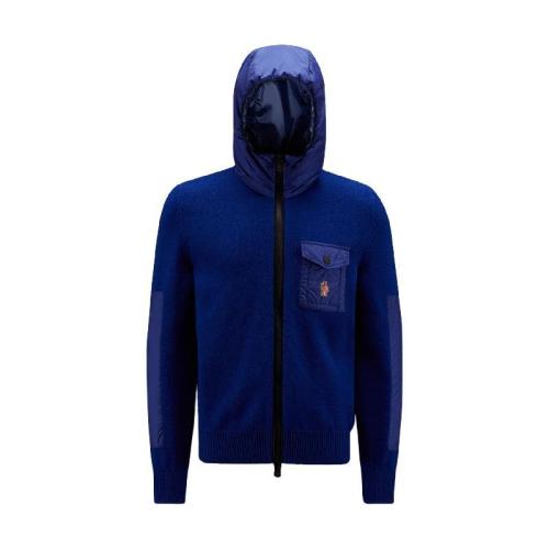  MONCLER蒙可蒙克萊 22年秋冬 男士 夾克 Hooded Wool Cardigan H20979B00007A9462765