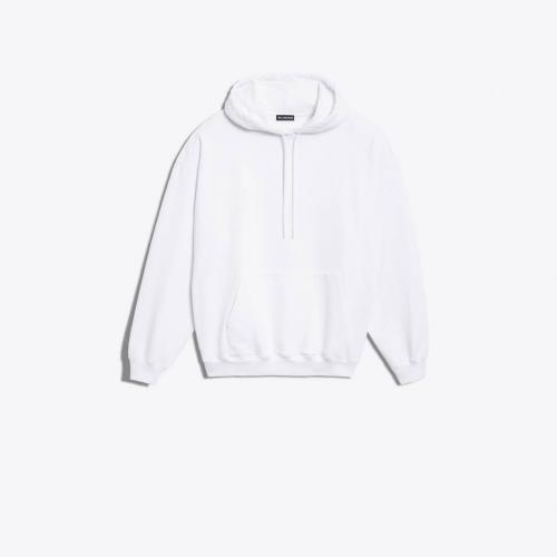  BALENCIAGA巴黎世家 22年春夏 女士 衛(wèi)衣 Womens Balenciaga Hoodie in White 556143TA_V37900