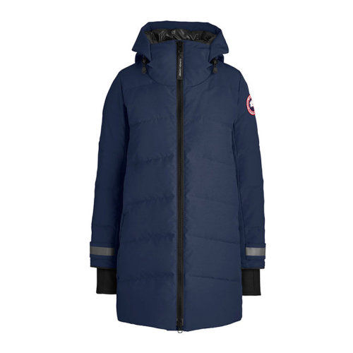 CANADA GOOSE/加拿大鵝 女士 服裝  藍色鵝絨羽絨服 女士羽絨服