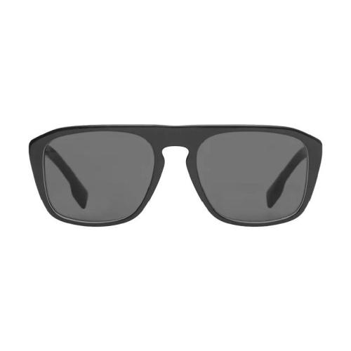  BURBERRY 22年春夏 男士 標志性條紋裝飾方框太陽眼鏡 40805251 預定商品1-3周發(fā)貨