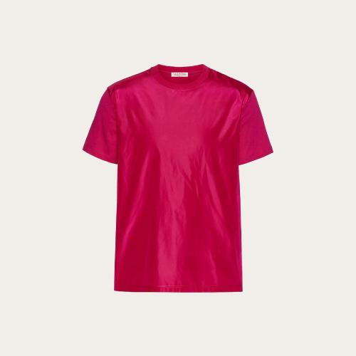  VALENTINO華倫天奴 22年秋冬 男士 短袖T恤 T-SHIRT RAS-DU-COU EN COTON A_VEC EMPIECEMENT E