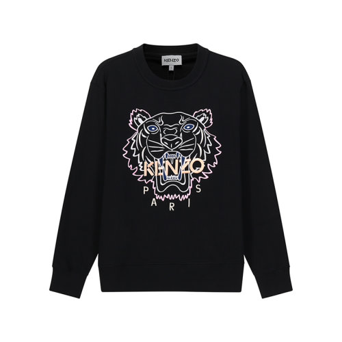 KENZO/高田賢三【22春夏新款】女士棉質(zhì)圓領長袖衛(wèi)衣運動衫 2SW824 4XH