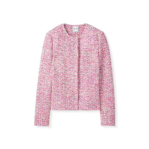St.John/盛薔21早秋粗花呢編織女士夾克K6140S1