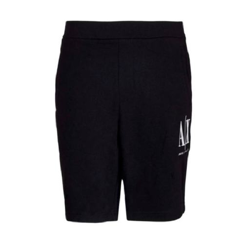  Emporio Armani/安普里奧阿瑪尼 男士黑色時(shí)尚休閑短褲 8NZSPA-ZJ1ZZ-1200 PLFSX