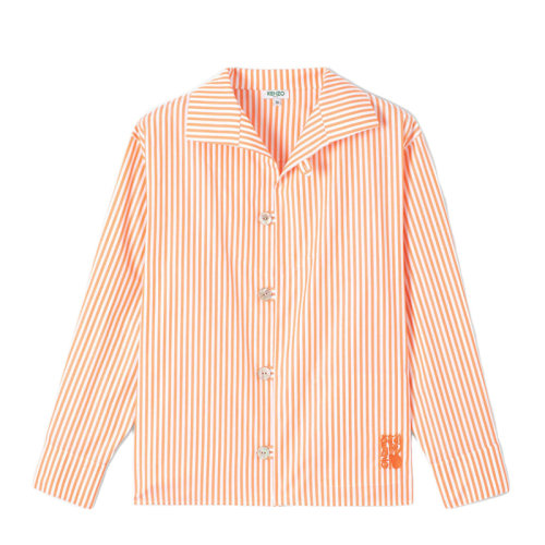 KENZO/高田賢三 女裝 服裝 棉質(zhì)休閑翻領(lǐng)女士長袖襯衫 FA52CH0215AT