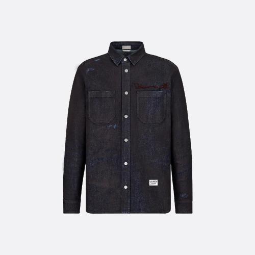  DIOR迪奧 22年秋冬 男士 夾克 CACTUS JACK DIOR 外套襯衫 043D584G299X_C589