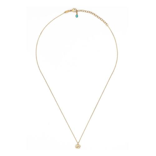  GUCCI古馳 22年秋冬 女士 雙G托帕石項鏈 481638 J8550 8076