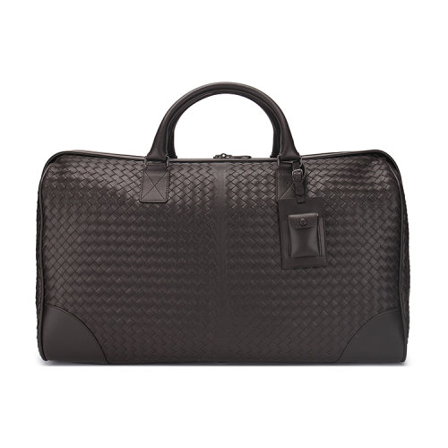 BottegaVeneta/葆蝶家 男士經(jīng)典款編織牛皮革簡(jiǎn)約大氣旅行包152229V4651【極速發(fā)貨】