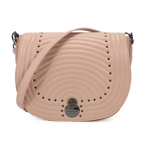 Longchamp/瓏驤女士CAVALCADE系列羊皮單肩斜挎包1396HLOP13