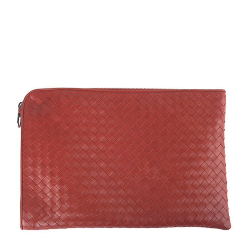 Bottega Veneta/葆蝶家 寶緹嘉 男士 羊皮拉鏈開合手拿包 224052V46514114 HJH0015X