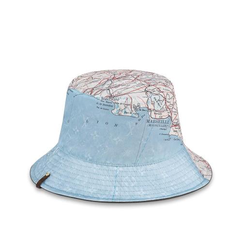  LV路易威登 22年秋冬 女士 帽子 Bob Flight Mode a motif carte M77475