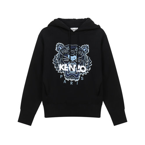 KENZO/高田賢三 女衛(wèi)衣 女士棉質(zhì)連帽衛(wèi)衣運動衫虎頭刺繡 2SW871 4XA