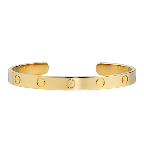 CARTIER/卡地亞 LOVE系列   18K金黃金手鐲B6032417