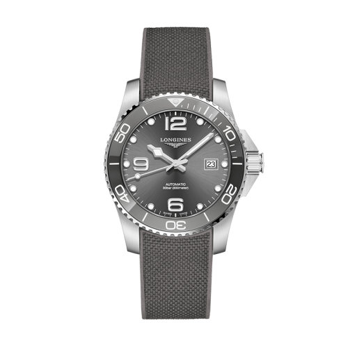 LONGINES/浪琴  康卡斯?jié)撍盗行驴顫撍\動陶瓷機械表夜光防水男士腕表41毫米L3.781.4.76.9