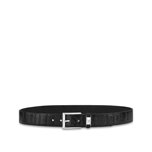  LV路易威登 22年秋冬 男士 腰帶 CEINTURE VENDOME CROCODILE 35 MM M0551V M0551U M0551Q M05