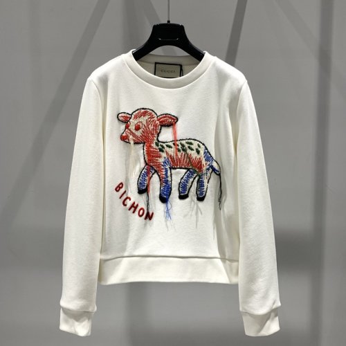  GUCCI/古馳 女士白色棉質(zhì)衛(wèi)衣 623450 XJC0F 9095 PLFSX