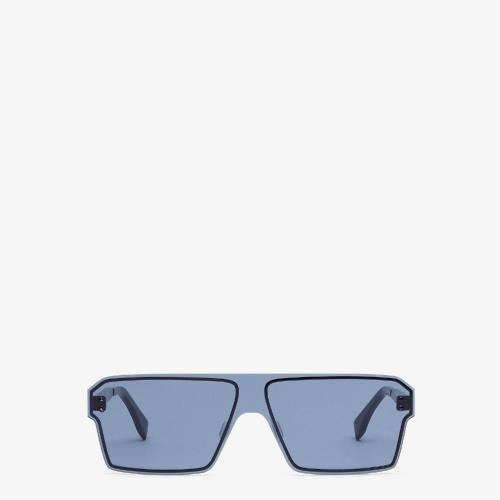  FENDI芬迪 22年春夏 男士 太陽(yáng)眼鏡 藍(lán)色太陽(yáng)鏡 FOL520V1TF1A2P