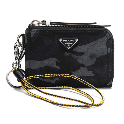 PRADA/普拉達(dá) 男士織物卡包卡夾 2MC023 2BQV