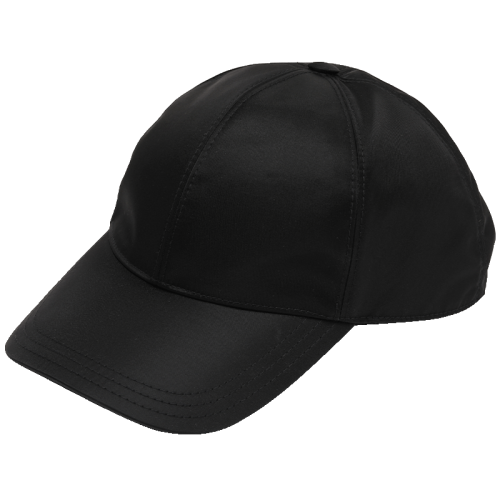 PRADA/普拉達經(jīng)典三角徽標男士鴨舌帽帽子2HC2742DM