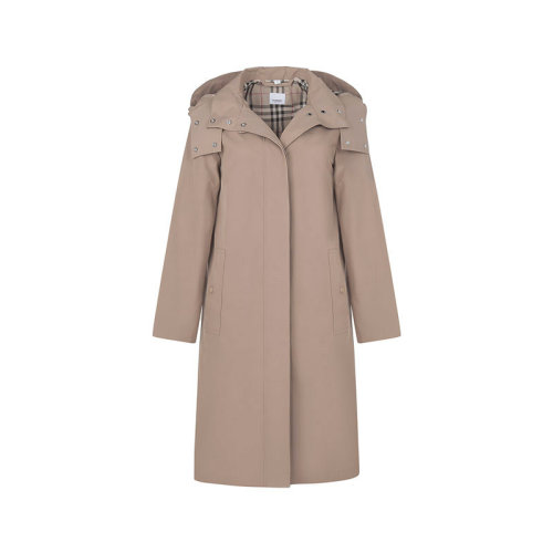 BURBERRY/博柏利 【22秋冬新款】 女款可拆式連帽輕便風衣大衣 80482651