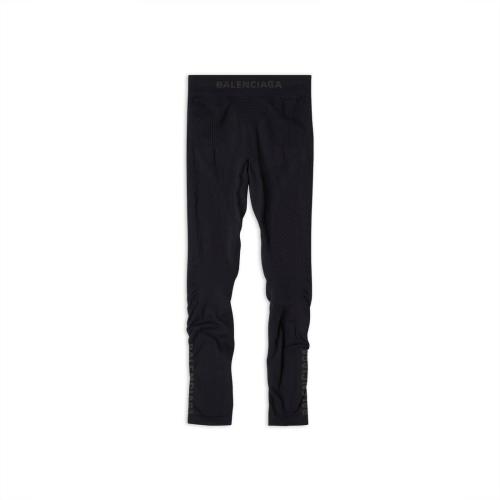  BALENCIAGA巴黎世家 22年秋冬 女士 休閑褲 Womens Athletic Leggings in Black 7196844C9B410