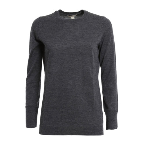 BURBERRY/博柏利20春夏 女裝 服飾 修身簡約 羊毛圓領套頭衫 女士長袖T恤395905