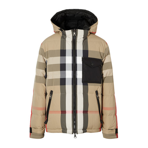 BURBERRY/博柏利 雙面兩穿Re:Down?男士羽絨服 8033115 1