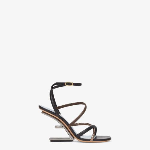  FENDI芬迪 22年秋冬 女士 坡跟涼鞋 Fendi First 8X8274AHIUF1H0L