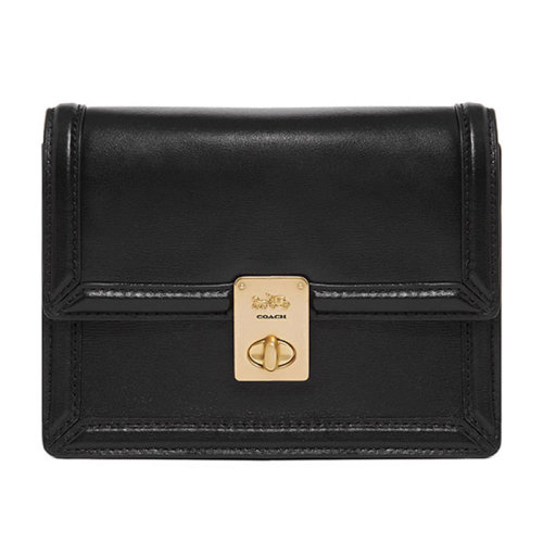 COACH/蔻馳2020秋冬女士專柜款皮質迷你單肩斜挎包腰包88499B4