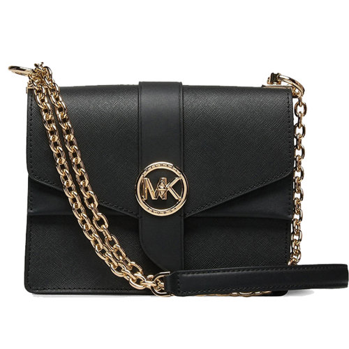 MichaelKor/邁克.科爾斯 MK女包 GREENWICH系列女士短款斜跨包單肩包32S1GGRC0L