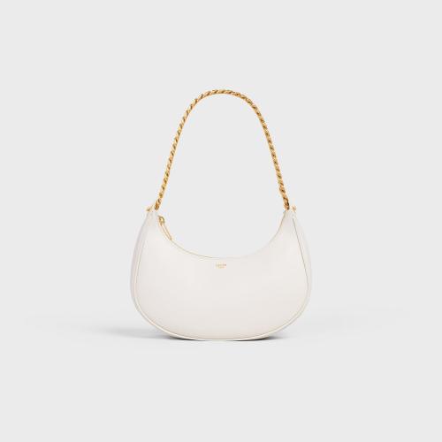  CELINE賽琳思琳 22年秋冬 女士 手提包 A_VA中號(hào)光滑牛皮革鏈條手袋 199583DGQ.01RC