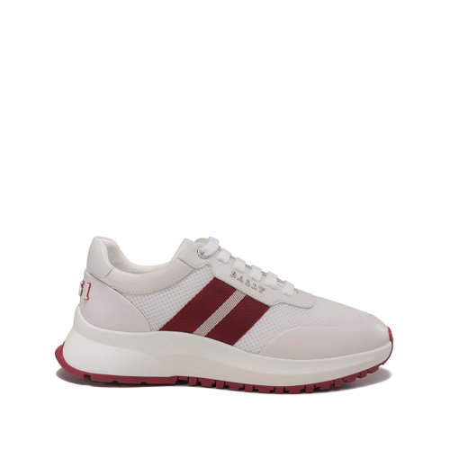 BALLY/巴利 【22春夏新款】 男士織物配皮網(wǎng)眼系帶休閑運動鞋 DARYN T