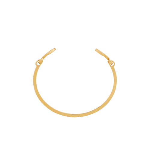 CELINE/賽琳 女士金色超細(xì)黃銅錨造型半開式手鐲460BB6BRA.35OR