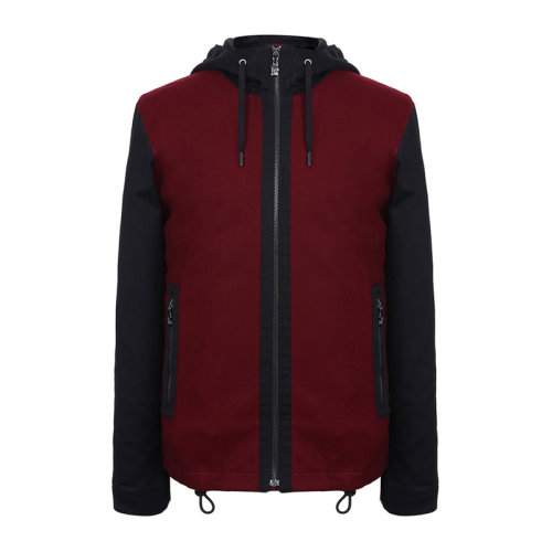 VERSACE JEANS/范思哲牛仔 男裝 服飾 深連帽時尚休閑 男士夾克外套