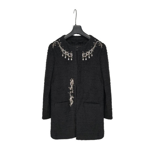 MOSCHINO/莫斯奇諾 女士黑色外套 RA06061116 瑕疵折扣