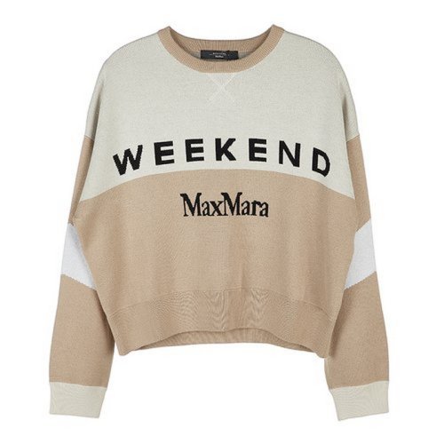 MaxMara/麥絲瑪拉 女士拼色時尚休閑針織衫 PAIO 002