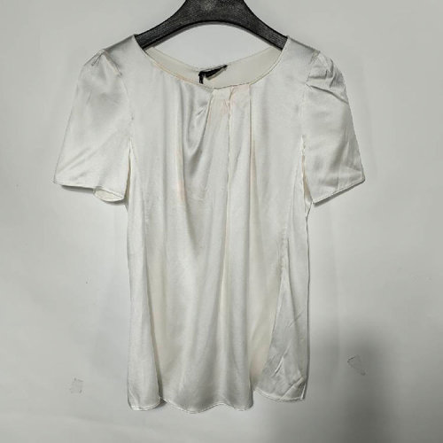 Emporio Armani/安普里奧阿瑪尼/白色女士短袖T恤（瑕疵折扣）