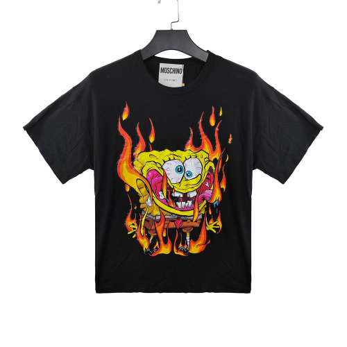 MOSCHINO/莫斯奇諾 女裝/女士T恤/女士短袖T恤  EJ07080544