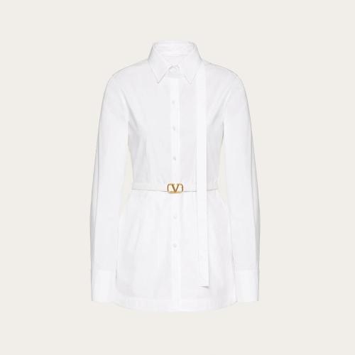  VALENTINO華倫天奴 22年秋冬 女士 連衣裙 COMBISHORT EN POPELINE DE COTON 1B3VE230_6001