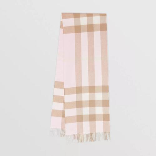  BURBERRY 22年秋冬 女士 格紋羊絨圍巾 80216901 預(yù)定商品1-3周發(fā)貨